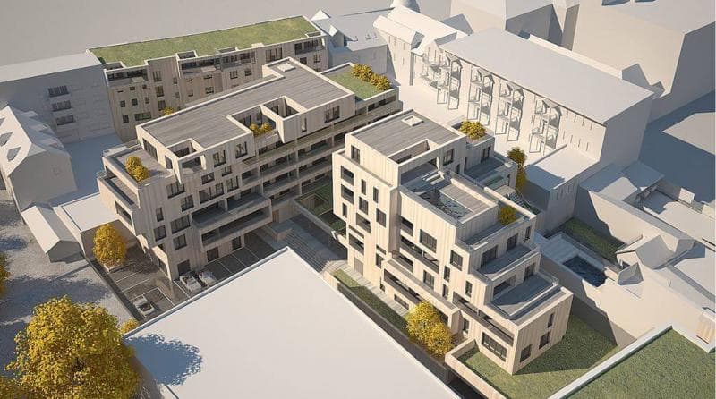 Statik und Konstruktion eines Wohnparks in Wels